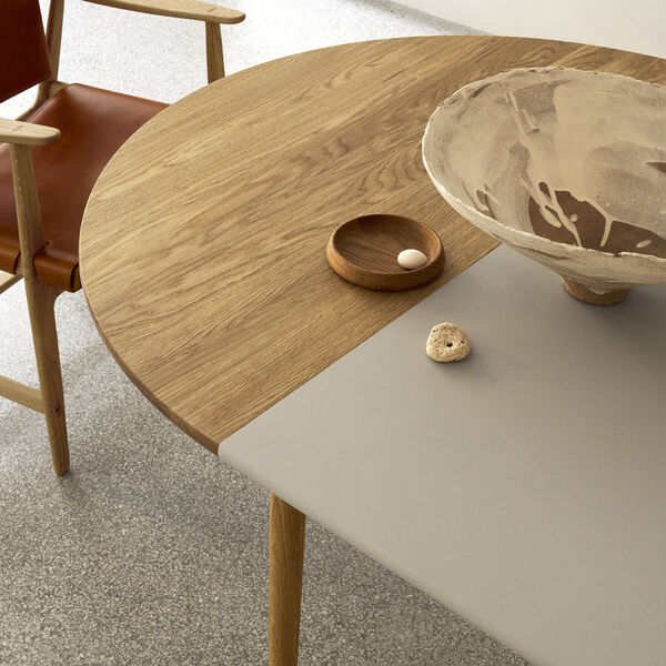 BM0121I Extension Leaf, grey, Carl Hansen & S&oslash;n