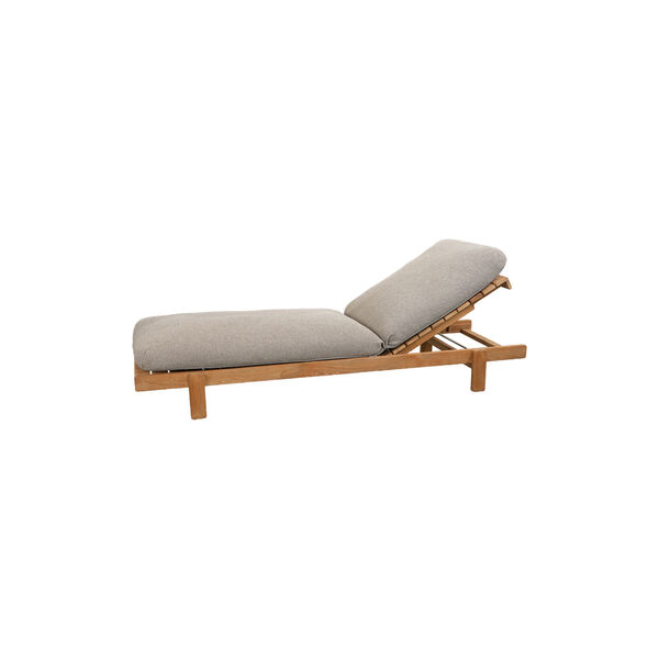 Cushion for Vista Sun Lounger, light brown, Cane-line