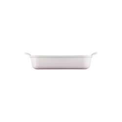 Heritage Rectangular Dish 32 cm, shell pink, Le Creuset
