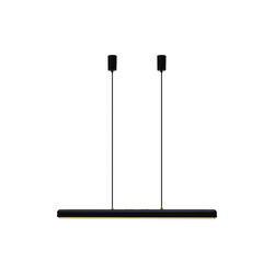 Hazel Branch Pendant, black/brass, UMAGE