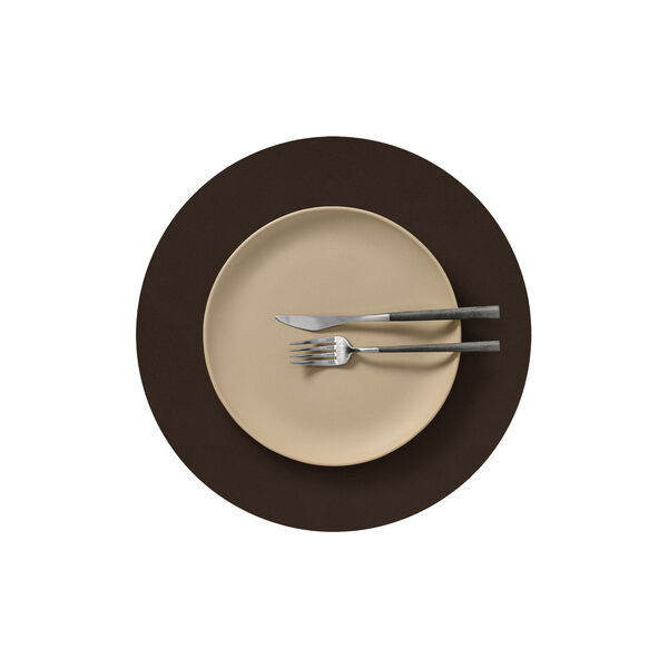 Nupo table mat Circle L, hazel, LIND DNA