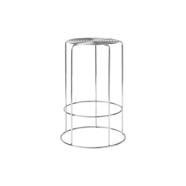 Wire VP15 | Mirror Polished Steel | Counter Stool, &Tradition