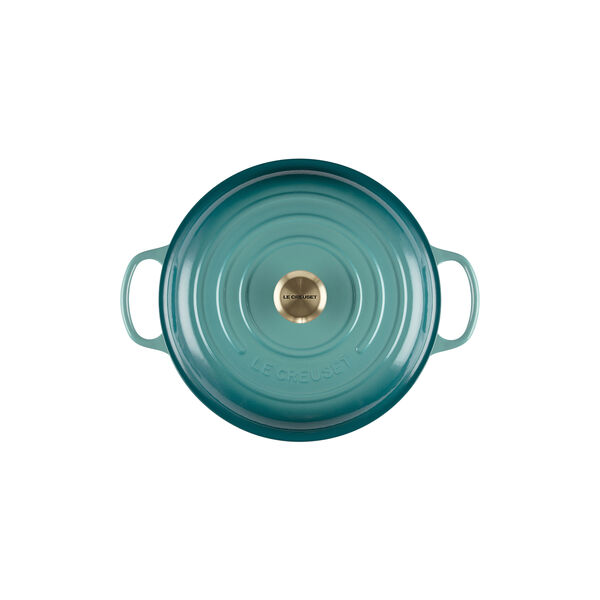 Signature Buffet Pot 30 cm, bleu riviera, Le Creuset