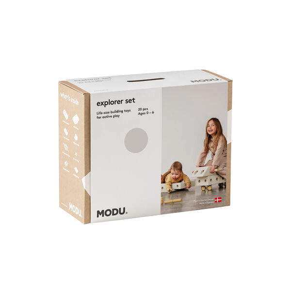 Explorer Set, sand grey/honey yellow Explorer Set, sand grey/honey yellow, MODU