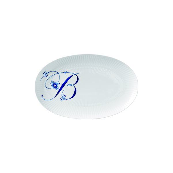 Alphabet Collection Oval Asiette B Alphabet Collection Oval Asiette B, Royal Copenhagen