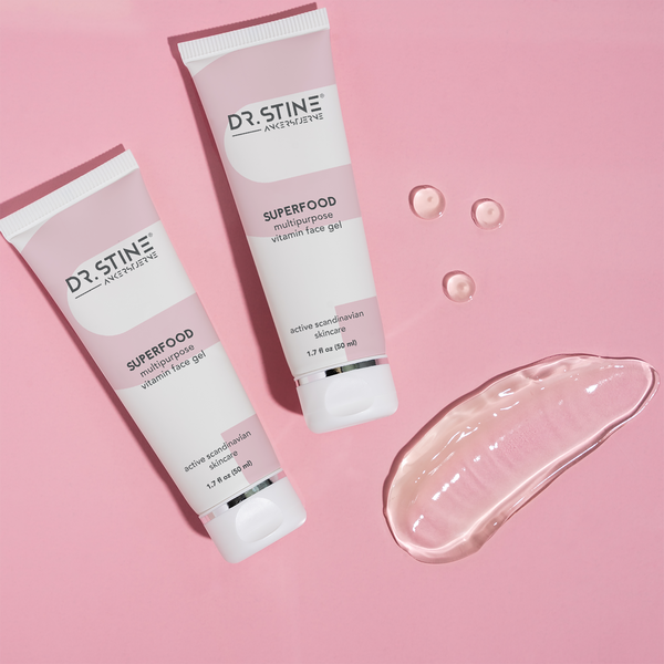 Superfood multipurpose vitamin face gel, Dr. Stine