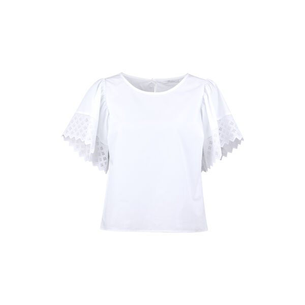 Leona Blouse Wide Slv, white, Stenstr&ouml;ms