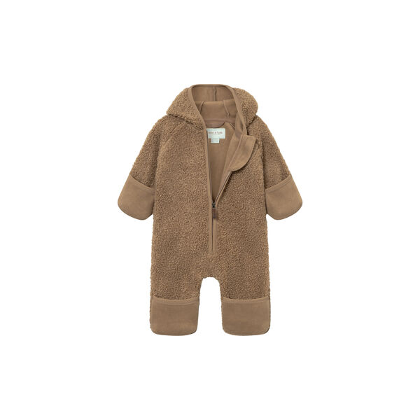MATADEL Teddyfleece Jumpsuit, otter brown, Mini A Ture