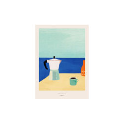 Coffee with a View, Poster & Frame