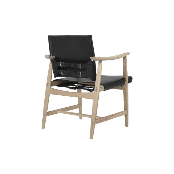 BM1106 Huntsman Chair, white oiled oak/black, Carl Hansen & S&oslash;n