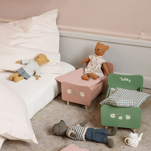 Teddy Mom Wooden Bed, Maileg