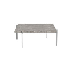 PK61&trade; Coffee Table, grey-brown, Fritz Hansen