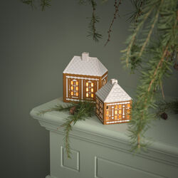 Gingerbread Lighthouse, brown, Kähler