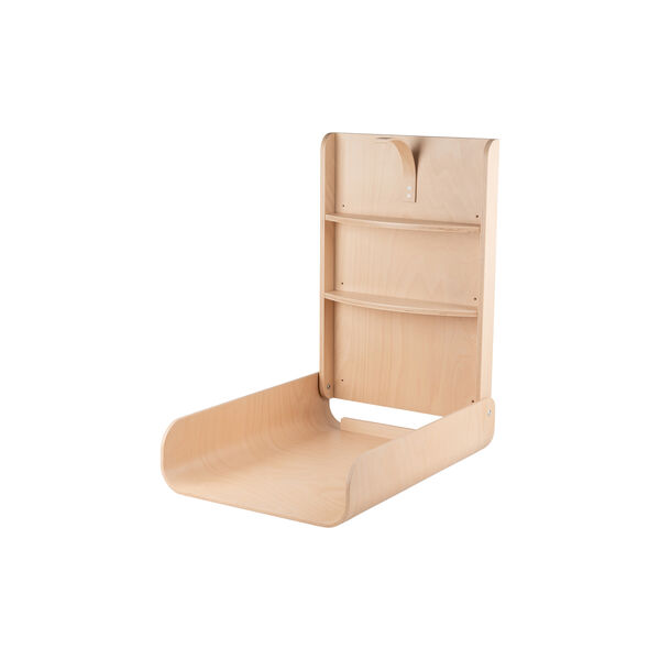 Sebra Wall Mounted Changing Table, wooden edition, Sebra
