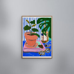 Pastels Plants, THE POSTER CLUB