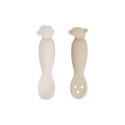 Tiny Farm Learning Spoon Set, sand, Done by Deer