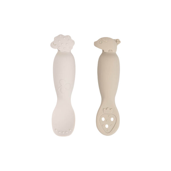 Tiny Farm Learning Spoon Set, sand, Done by Deer