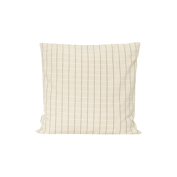 Sienna Cushion, winter white check Sienna Cushion, winter white check, Studio Feder
