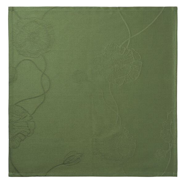 Hammersh&oslash;i Poppy Napkin 4 pcs, green, K&auml;hler
