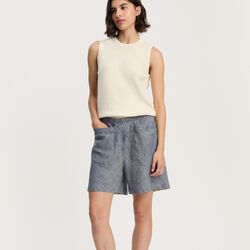 Aliba Shorts Linen, night sky, Aiayu