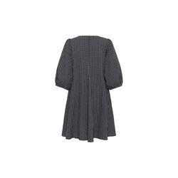 KBEllen Indie Dress, dark grey check, Karen by Simonsen
