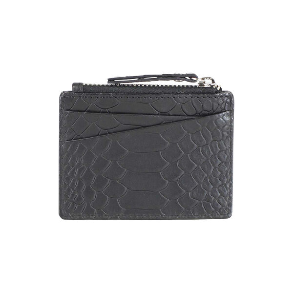 Frey Zip Card Holder, snake black, Markberg