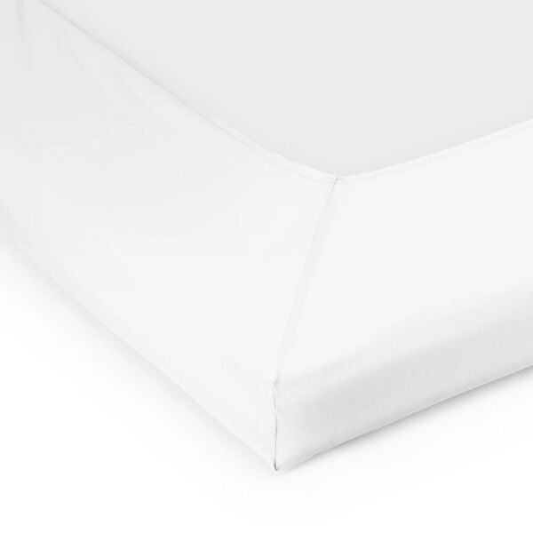 SUPIMA PERCALE Envelope Sheet, white, Georg Jensen Damask