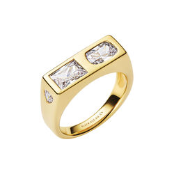 Us Three Signet Ring, gold, Maria Black