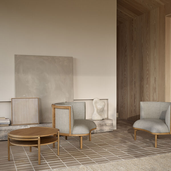 RF1905 Sideways Coffee Table, oiled oak, Carl Hansen & Søn