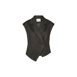 7812RDFNewSolveig vest, dark rock, RUE de FEMME