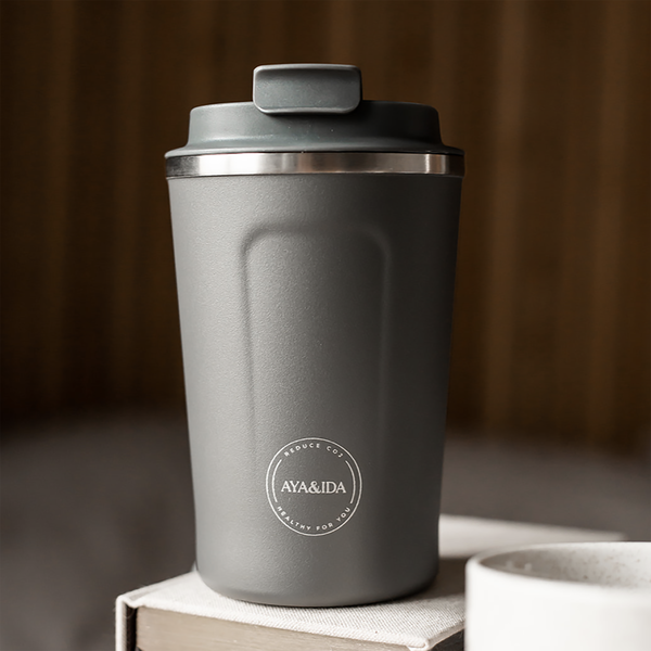 CUP2GO, dark grey, AYA&IDA