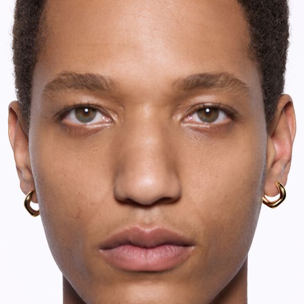 Anil Hoop Small Left, gold, Maria Black