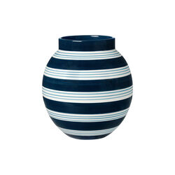 Omaggio Nuovo Vase, dark blue, K&auml;hler