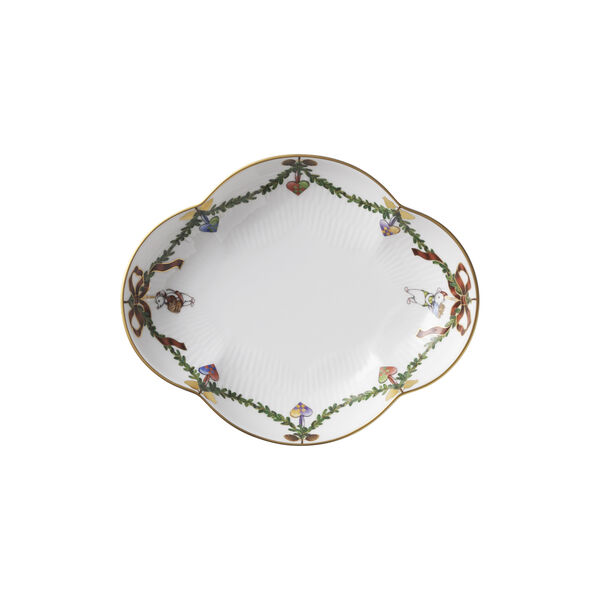 Star Fluted Christmas Dish 17.5 cm, Royal Copenhagen