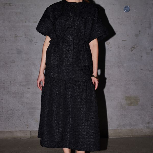 HMSelia skirt, black HMSelia skirt, black, Heartmade