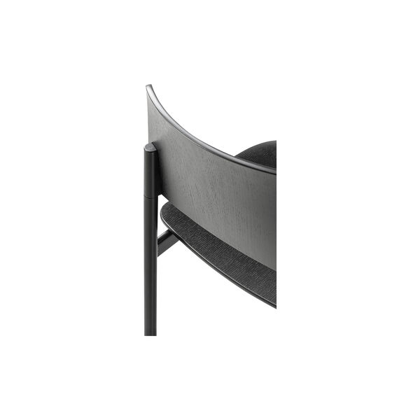 Plan Chair, black lacquered ash/black, Fredericia Furniture