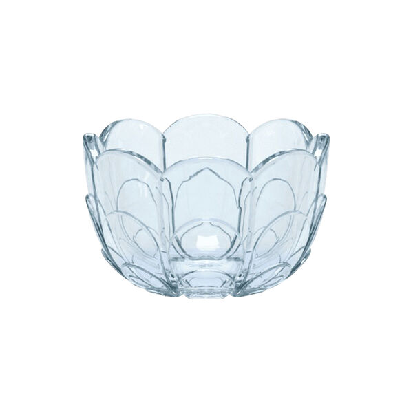 Lily Tealight Holder, blue iris, Holmegaard