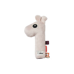 Raffi Squeaker Rattle, powder, Done by Deer