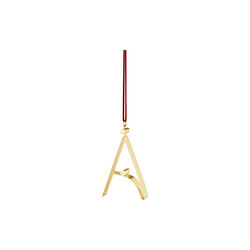 Christmas letter ornament &Aring;, Georg Jensen