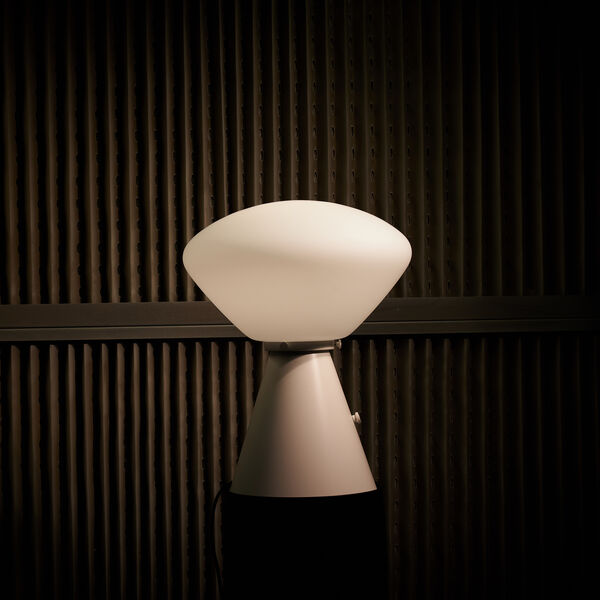 Ottilia Table Lamp, clay grey/opal, Rubn
