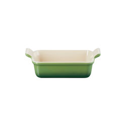 Heritage Rectangular Dish 19 cm, bamboo green, Le Creuset