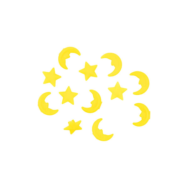 Bicycle Streamers and Beads, dark blue glitter, Konges Sløjd