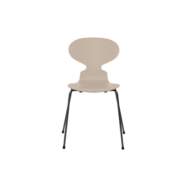 Ant&trade; 3101 Fully Lacquered Chair, light beige/warm graphite, Fritz Hansen