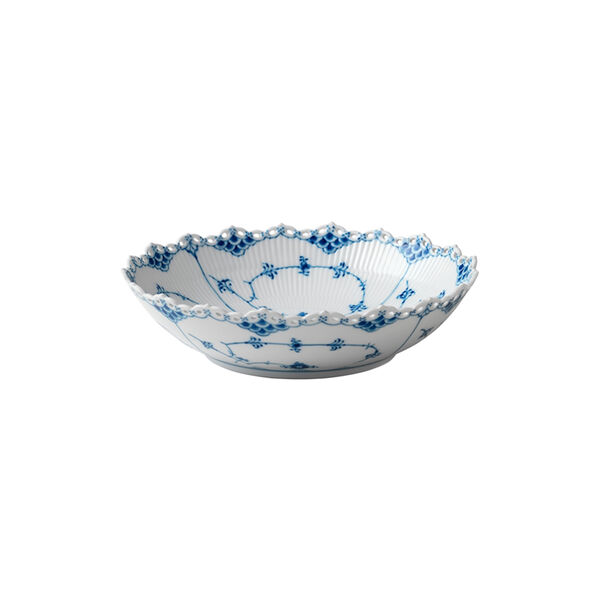 Blue Fluted Full Lace salad bowl, Royal Copenhagen