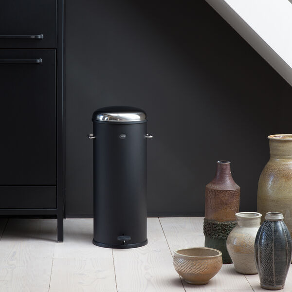 VIPP17 Pedal Bin, black, Vipp