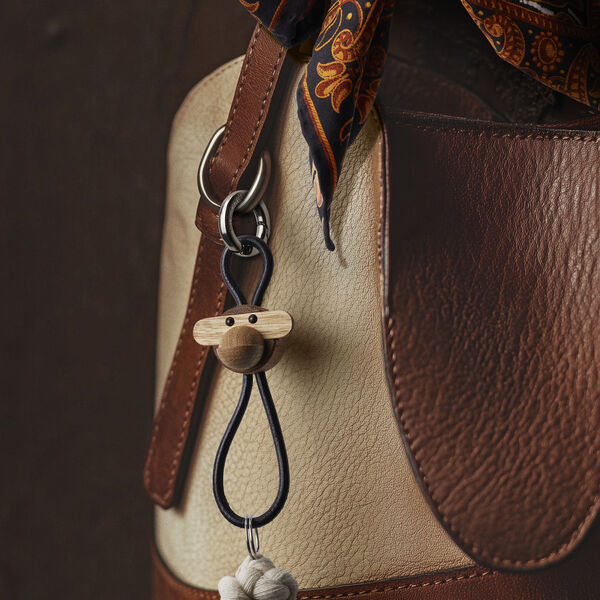 Monkey Keychain, black, Kay Bojesen Denmark