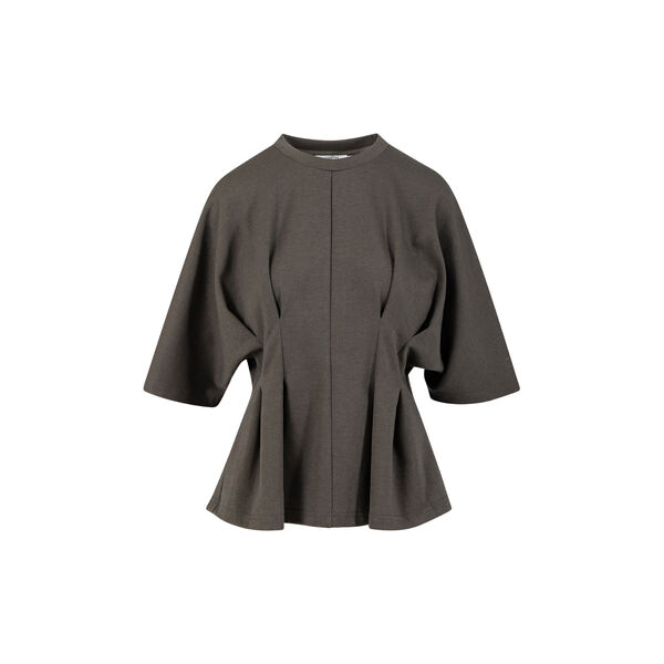 Jersey blouse, moss green, Coster Copenhagen