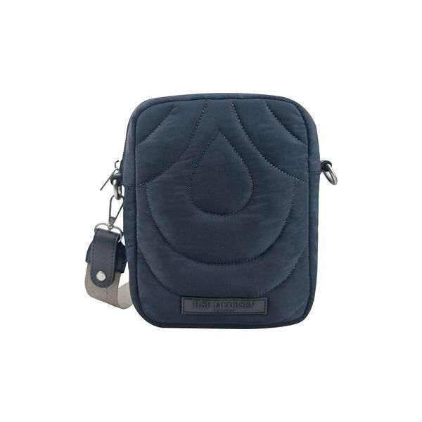 Small Quilted Crossbody Bag, dark indigo, Ilse Jacobsen Hornb&aelig;k