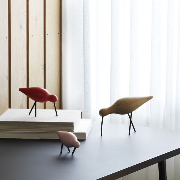 Shorebird, red Shorebird, red, Normann Copenhagen