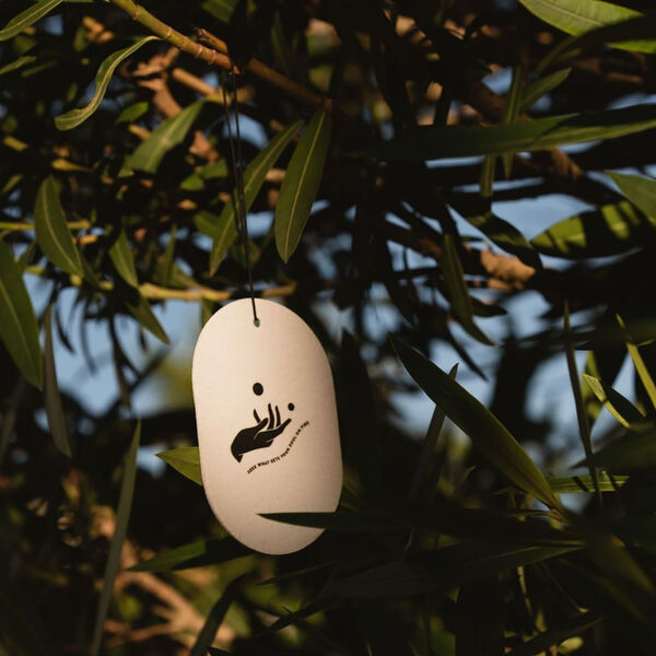 No. 6 Scented Car/Room Tag, Galbanum/Sandalwood No. 6 Scented Car/Room Tag, Galbanum/Sandalwood, Candly & Co